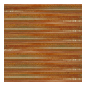 Front view of the narrow solid red grandis fence panel.